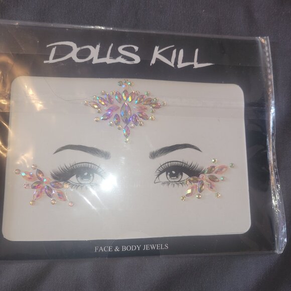 Dolls Kill Face and Body gems - Picture 1 of 3